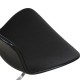 Poul Kjærholm PK-9 chair in black Aura leather