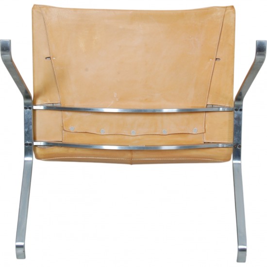Poul Kjærholm PK-22 in natural leather