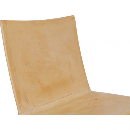 Poul Kjærholm PK-22 in natural leather