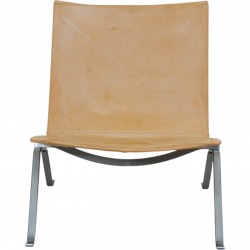 Poul Kjærholm PK-22 in natural leather