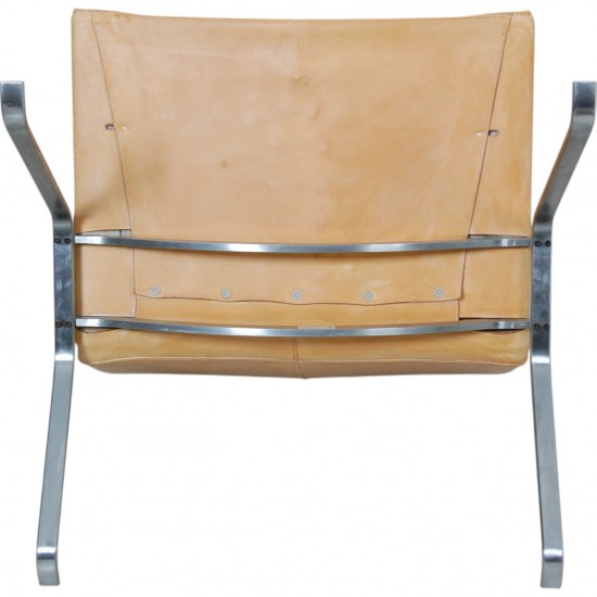 Poul Kjærholm PK-22 in natural leather