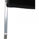 Poul Kjærholm PK-22 chair by Kold Christensen  in black leather