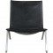 Poul Kjærholm PK-22 chair in black leather from Kold Christensen