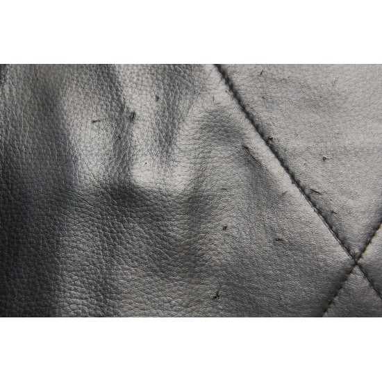 Poul Kjærholm PK22 chair in black leather by Kold Christensen