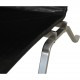 Poul Kjærholm PK22 chair in black leather by Kold Christensen