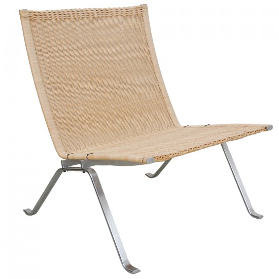 Poul Kjærholm PK22 chair in wicker