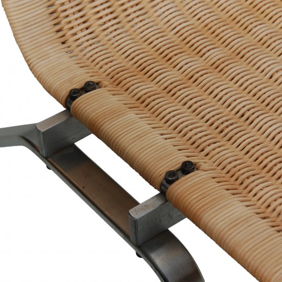 Poul Kjærholm PK22 chair in wicker