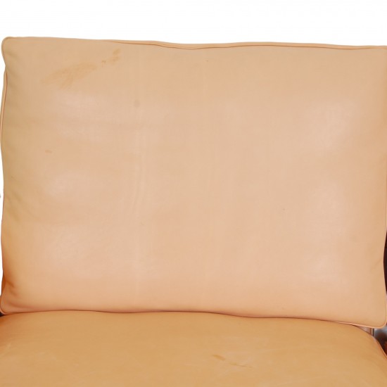 Poul Kjærholm PK-31 2.seater sofa in natural leather