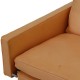 Poul Kjærholm PK-31 2.seater sofa in natural leather