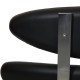 Erik Jørgensen Corona chair in black leather 