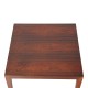 Severin Hansen square rosewood coffee table 66x66 cm