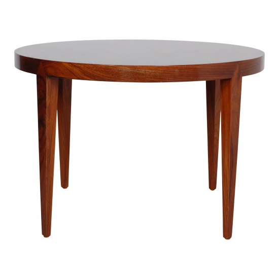 Severin Hansen Circular rosewood coffee table Ø: 90 Cm