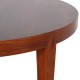 Severin Hansen Circular rosewood coffee table Ø: 90 Cm