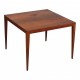 Severin Hansen square rosewood coffee table 73x73 Cm