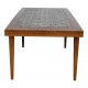Severin Hansen rectangular rosewood coffee table with tiles