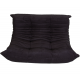 Michel Ducaroy Togo nypolstret 2 personers sofa i sort Alcantara stof