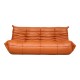 Michel Ducaroy Togo nypolstret 3 personers sofa i cognac classic læder