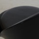 Verner Panton Cone-chair in black leather