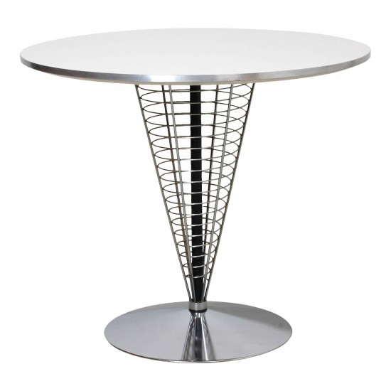 Verner Panton Wire table Ø: 75