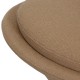 Verner Panton Cone chair i beige Hallingdal stof