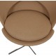 Verner Panton Cone chair i beige Hallingdal stof
