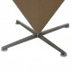 Verner Panton Cone chair i beige Hallingdal stof