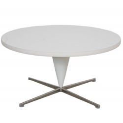 Verner Panton hvidt cone bord