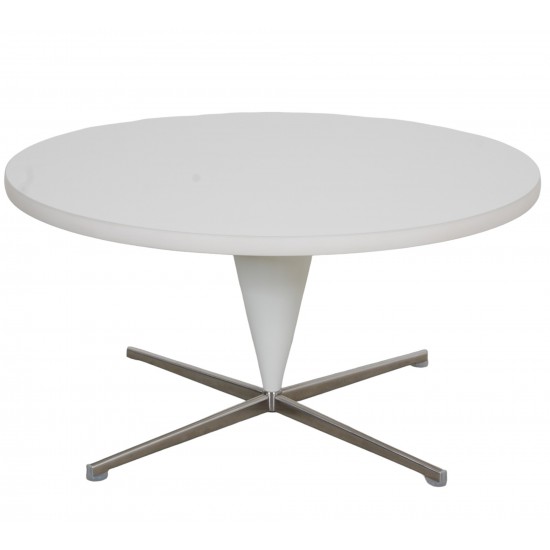 Verner Panton hvidt cone bord