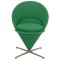 Verner Panton grøn cone chair
