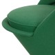 Verner Panton Cone chair i grønt stof