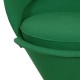 Verner Panton Cone chair i grønt stof