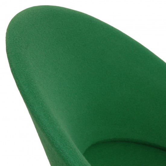 Verner Panton Cone chair i grønt stof