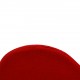 Verner Panton Heart Chair with red fabric