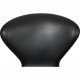 Arne Jacobsen Swan chair in original black Aura leather