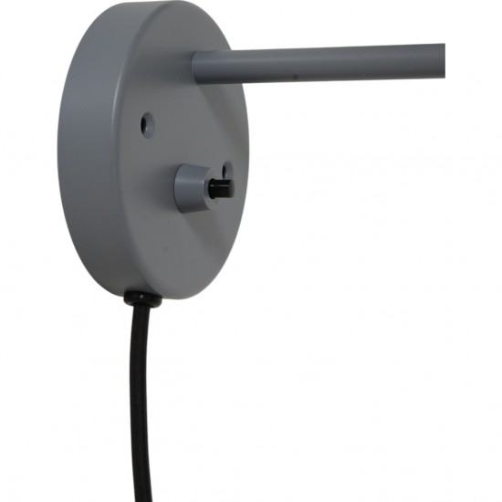 Arne Jacobsen Dark Grey wall lamp