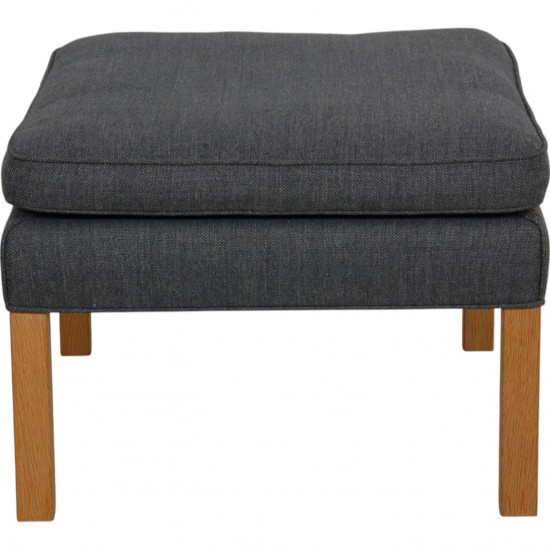 Børge Mogensen 2202 stool in grey fabric 