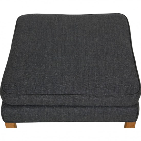 Børge Mogensen 2202 stool in grey fabric 
