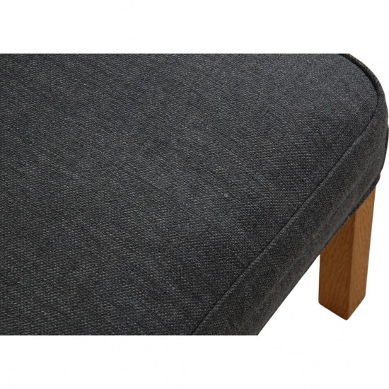 Børge Mogensen 2202 stool in grey fabric 