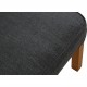Børge Mogensen 2202 stool in grey fabric 