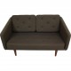 Børge Mogensen 2-personers No.1 sofa i gråt stof