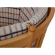 Børge Mogensen 1790 Horse shoe chair in hestedækken fabric