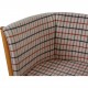 Børge Mogensen 1790 Horse shoe chair in hestedækken fabric
