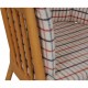 Børge Mogensen 1790 Horse shoe chair in hestedækken fabric