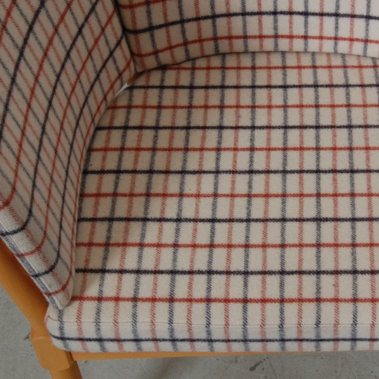Børge Mogensen 1790 Hestesko stol i hestedækken stof