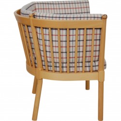 Børge Mogensen 1790 Hestesko stol i hestedækken stof