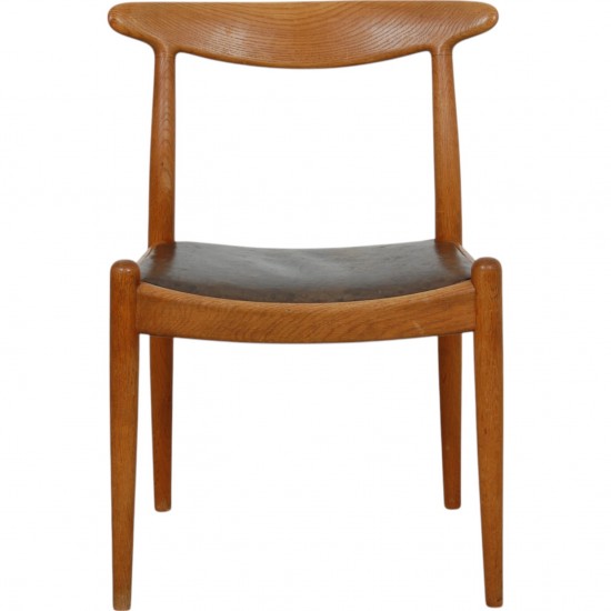 Sæt af to Hans Wegner W1 stole af eg