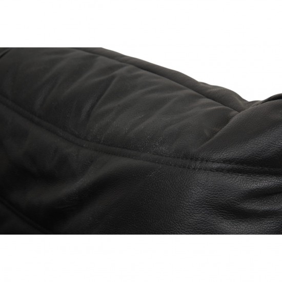 Michel Ducaroy 2-personers TOGO sofa i patineret sort læder