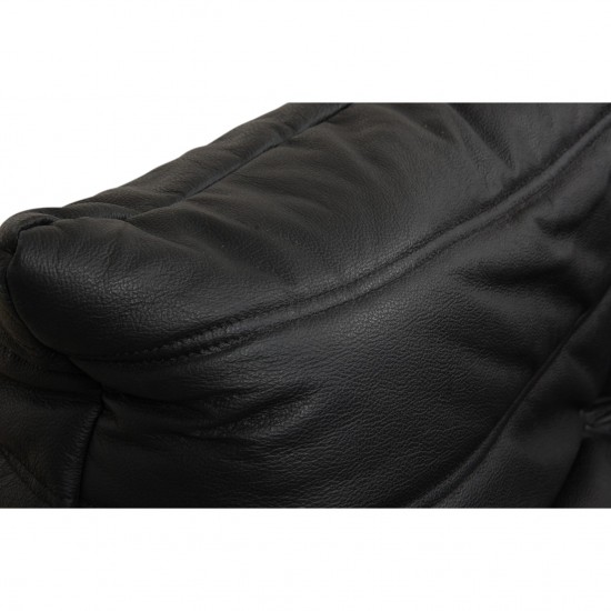 Michel Ducaroy 2-personers TOGO sofa i patineret sort læder