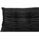 Michel Ducaroy 2-personers TOGO sofa i patineret sort læder