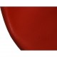 Set of four Poul Kjærholm PK9 chairs in red leather